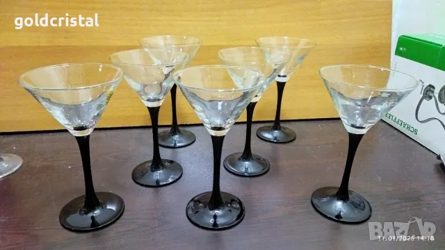  коктейлни чаши, снимка 7 - Антикварни и старинни предмети - 22536136