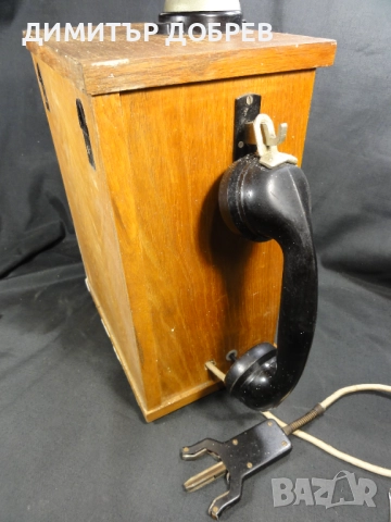 СТАР РЕТРО СОЦ НРБ ТЕЛЕФОН С ШАЙБА ТЕЛЕФОННА ЦЕНТРАЛА, снимка 10 - Антикварни и старинни предмети - 51798780