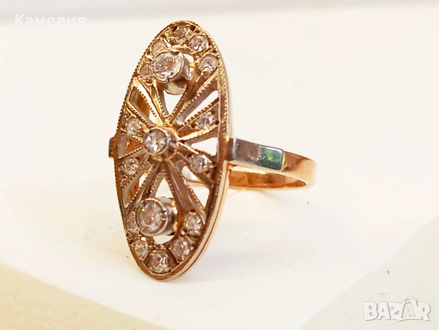 Руско злато , снимка 7 - Пръстени - 51534644