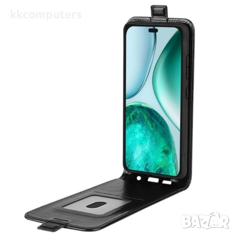 Honor X8c Flip2 Кожен Калъф и Скрийн Протектор, снимка 5 - Калъфи, кейсове - 51493303