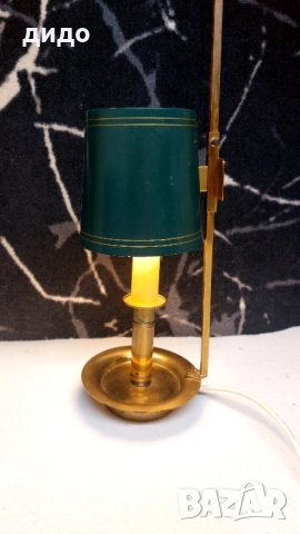 Настолна лампа 50те, снимка 2 - Антикварни и старинни предмети - 52470373
