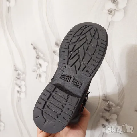 Кожени мотоциклетни  обувки / ботуши  на Johnny Bull номер 39, снимка 15 - Дамски ботуши - 48985690