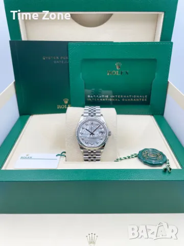 Rolex Datejust 31mm Steel MOP Dial Diamond Jubilee Дамски Различни Варианти, снимка 2 - Дамски - 48182867