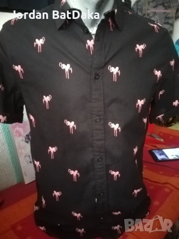 Мъжка топ риза М#, снимка 2 - Ризи - 51686877