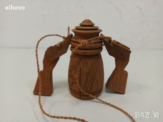 Дървена хлопка, снимка 5 - Антикварни и старинни предмети - 32835537