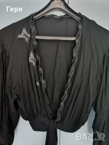 Болеро с пеперуди, снимка 2 - Корсети, бюстиета, топове - 37776142