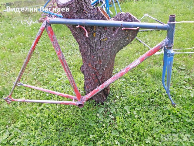 Ретро шосейна рамка, снимка 11 - Части за велосипеди - 36687599
