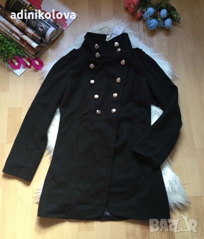 Ново пролетно/есенно палто с копчета, снимка 2 - Палта, манта - 8263156
