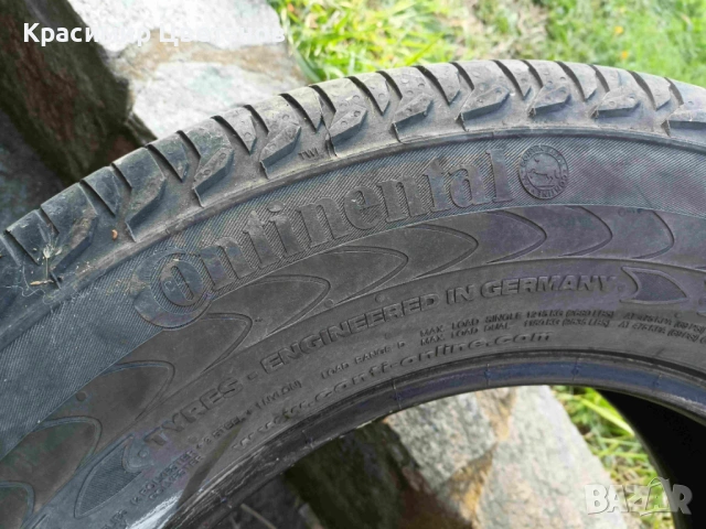4бр. запазени летни гуми Continental 235/65 R16С, снимка 7 - Гуми и джанти - 53289462