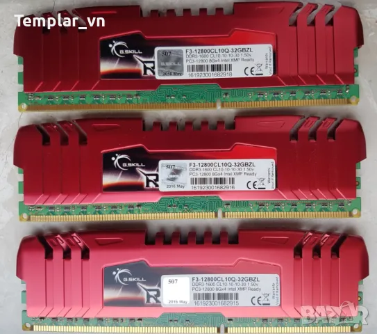 G.skill RIPJAWS Z 3x8 GB DDR3 1600 PC3 12800