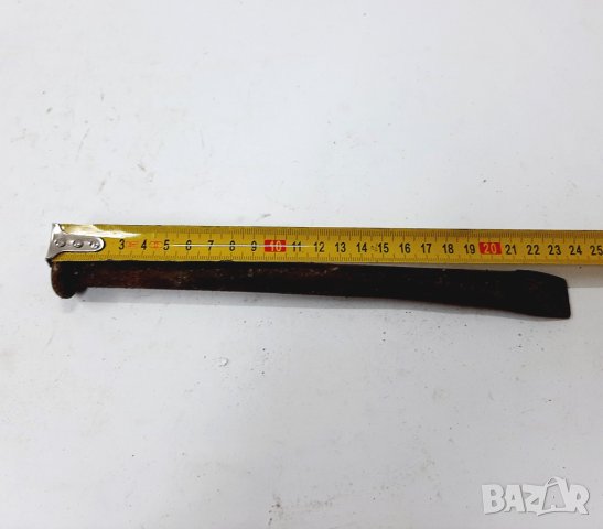 Стар стоманизиран секач(7.6), снимка 1