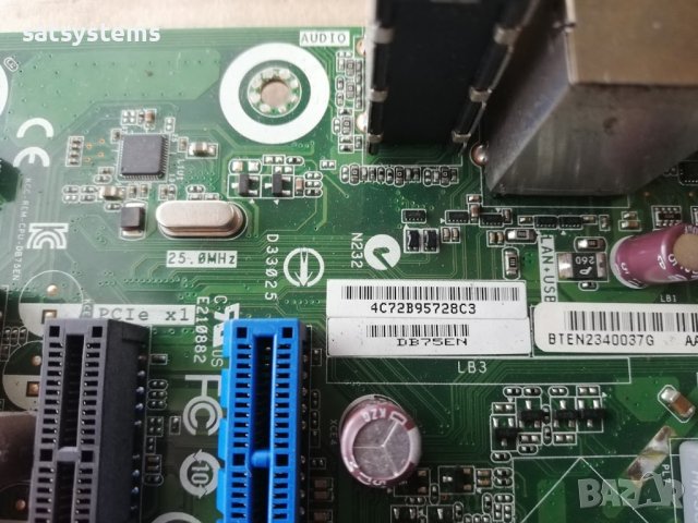 Дънна платка Intel Desktop Board DB75EN Socket LGA1155, снимка 7 - Дънни платки - 43453747