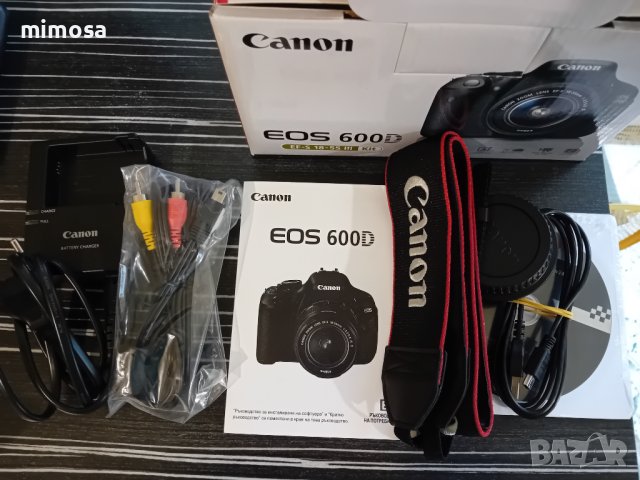 Фотоапарат Canon EOS 600D, снимка 6 - Фотоапарати - 43961106