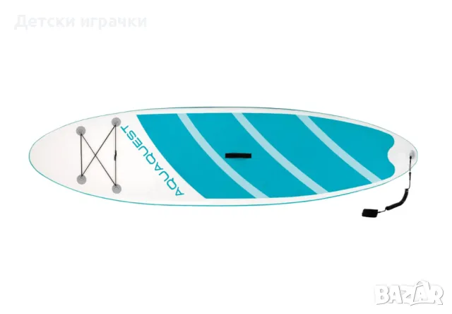 Надуваем SUP борд с гребло INTEX Aqua Quest 320, 302 х 81 х 15 см, падълборд, снимка 13 - Водни спортове - 50394457