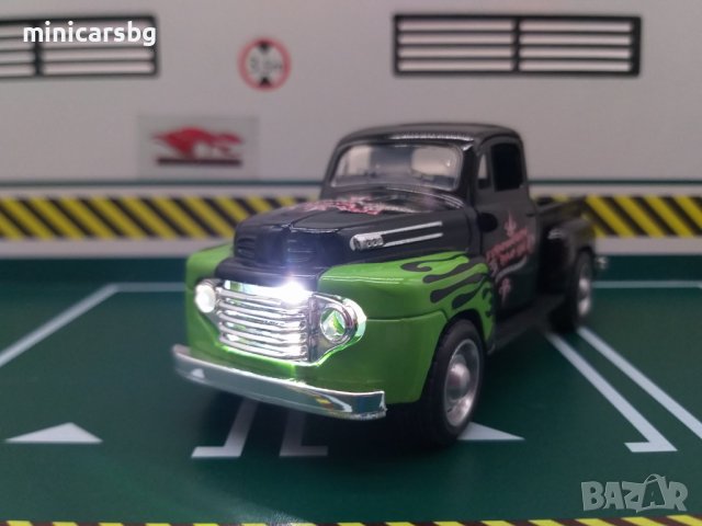 Метални колички: 1948 Ford F-1 Pickup Truck (Форд пикап), снимка 7 - Колекции - 38177843