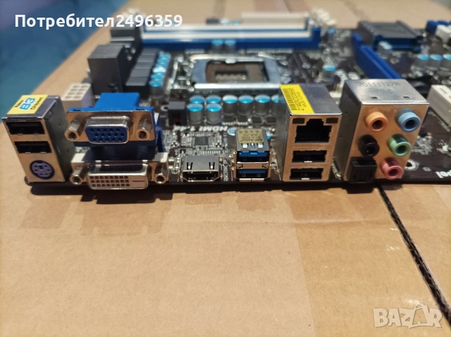 Дъно за компютър ASRock H67DE3, снимка 7 - Работни компютри - 53171385