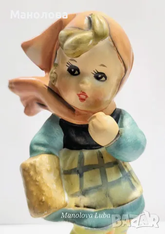 Статуетка на момиче в стил Hummel., снимка 6 - Колекции - 47819467