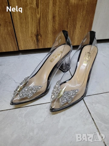 Уникални обувки на ток, снимка 2 - Дамски обувки на ток - 50823420