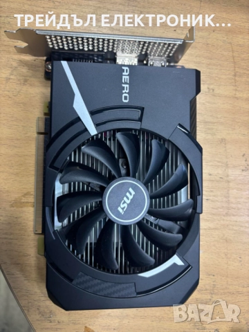Видео карта MSI GF GTX 1630 AERO ITX 4G OC