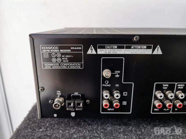 Усилвател Ресийвър Kenwood KR-A 4010 , снимка 5 - Ресийвъри, усилватели, смесителни пултове - 38512868