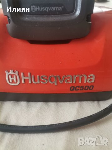 Зарядно и батерия husqvarna, снимка 2 - Градинска техника - 37589111