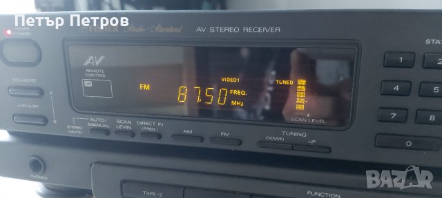Fisher RS-580 FM Stereo AM Receiver Tuner Radio, снимка 11 - Ресийвъри, усилватели, смесителни пултове - 20697496