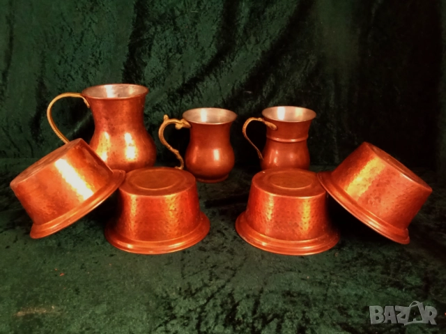 медни халби и купички за печене, снимка 2 - Други ценни предмети - 51464872