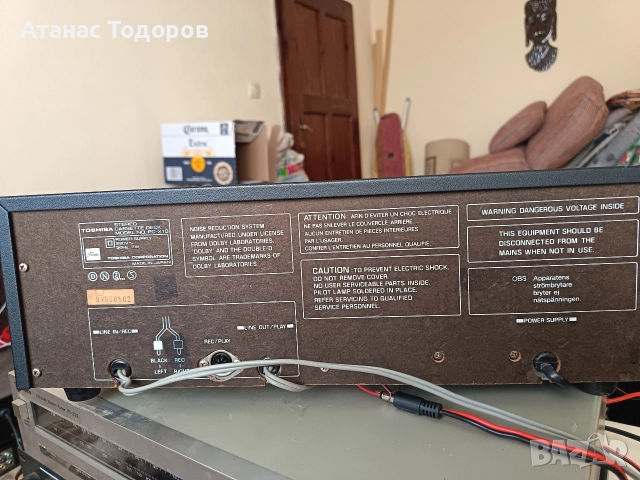 Toshiba касетен дек, снимка 4 - Декове - 52676710