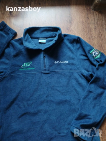 Columbia Men's Hart Mountain II Half Zip - страхотна мъжка блуза S КАТО НОВА, снимка 2 - Блузи - 52910291
