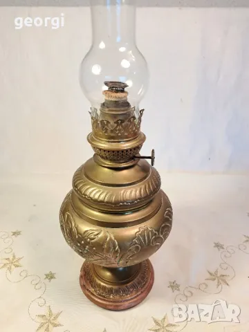 Стара месингова газена лампа  7/2