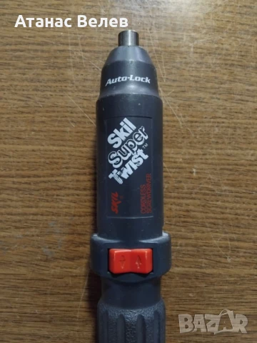 Електрическа отвертка Skil Super Twist с Li-Ion батерия + зарядно, снимка 5 - Отвертки - 51063470