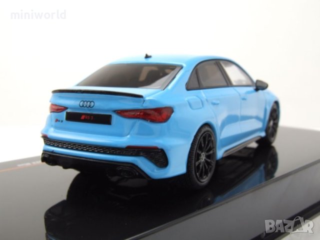 Audi RS3 2022 - мащаб 1:43 на IXO моделът е нов в PVC дисплей-кейс, снимка 11 - Колекции - 43516013