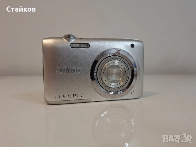 фотоапарат Nikon COOLPIX A100, 20.1 MP, Светло сив