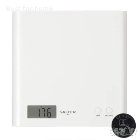  Прецизна, дигитална кухненска везна Salter ARC, LCD дисплей, 3 кг, снимка 6 - Електронни везни - 51263428