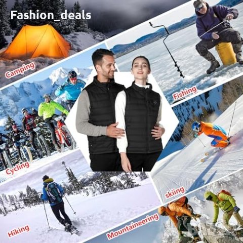 Нова Жилетка с отопление 5 в 1 / 6 джоба  Мъже Жени Подарък, снимка 7 - Други - 42974250