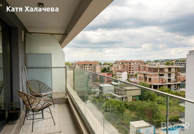 Давам под наем Двустаен апартамент -в гр. Варна , в луксозния комплекс Елисия Резиденс - гр. Варна ,, снимка 17 - Апартаменти - 53315815