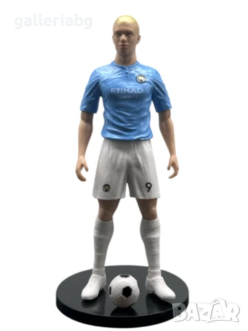 Футболна фигура на футболист Erling Haaland, снимка 2 - Фигурки - 50562328