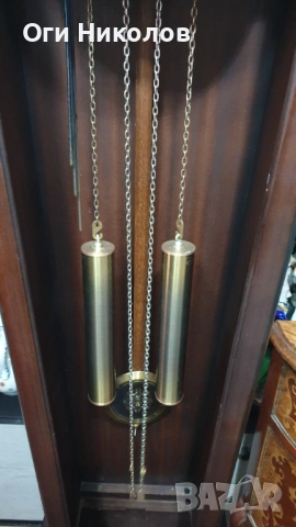 Немски паркетен часовник  " Urgos " , снимка 3 - Антикварни и старинни предмети - 52016935