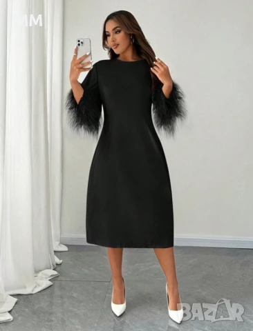 Нова елегантна рокля голям размер 4ХЛ