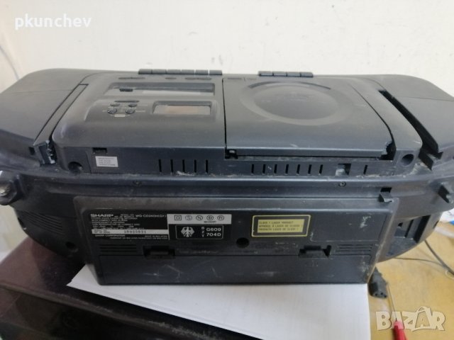 ЗА ЧАСТИ ЗА РЕМОНТ Радиокасетофон с CD SHARP WQ-CD240H, снимка 3 - Радиокасетофони, транзистори - 43098606