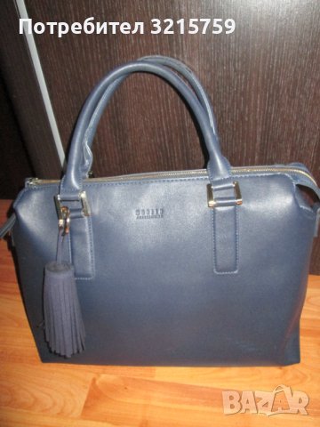Дамска голяма тъмно синя чанта MOHITO, снимка 1 - Чанти - 38550109