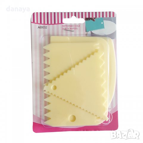 1474 Комплект сладкарски шпатули за декорация и заглаждане на торти 4 броя, снимка 2 - Аксесоари за кухня - 28589065