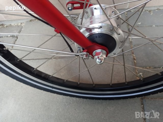 Продавам колела внос от Германия оригинален  алуминиев тройносгъваем велосипед DAHON със 7 скорости, снимка 15 - Велосипеди - 28813834