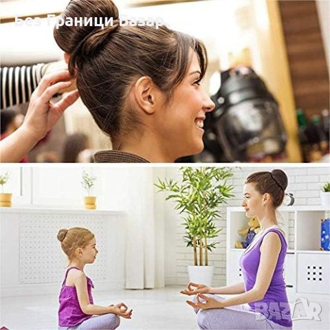 Нови 2 броя Леки и Издръжливи Аксесоари за Прически Жени, снимка 6 - Аксесоари за коса - 43127391