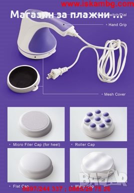 Релаксиращ и Антицелулитен Масажор Relax & Spin Tone, снимка 8 - Масажори - 28344379