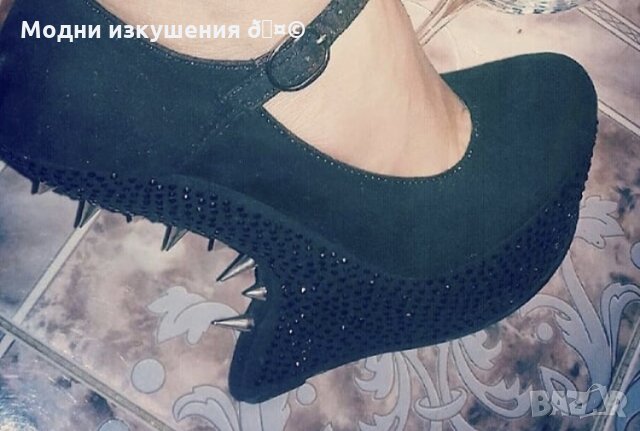 Обувки, снимка 1 - Дамски обувки на ток - 27992364