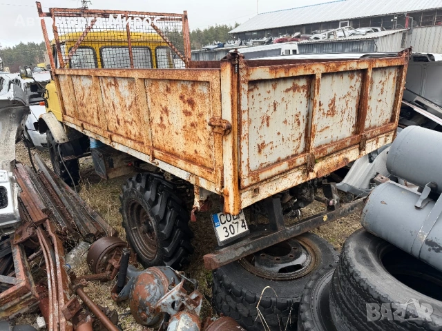 Mercedes Unimog тристранен самосвал, снимка 5 - Камиони - 53474335