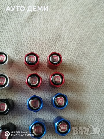 Капачки за вентили винтили с емблеми на Фиат Fiat кола автомобил джип ван бус, снимка 6 - Аксесоари и консумативи - 33655476