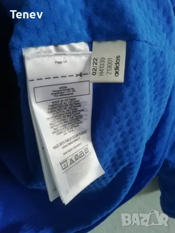Hellas Greece Adidas Primeblue Adizero оригинално ново яке горнище ветровка Адидас Гърция дамско XS, снимка 5 - Якета - 47667820