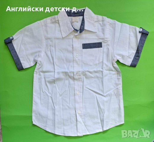 Английска детска риза- ZARA , снимка 1 - Детски ризи - 44094431